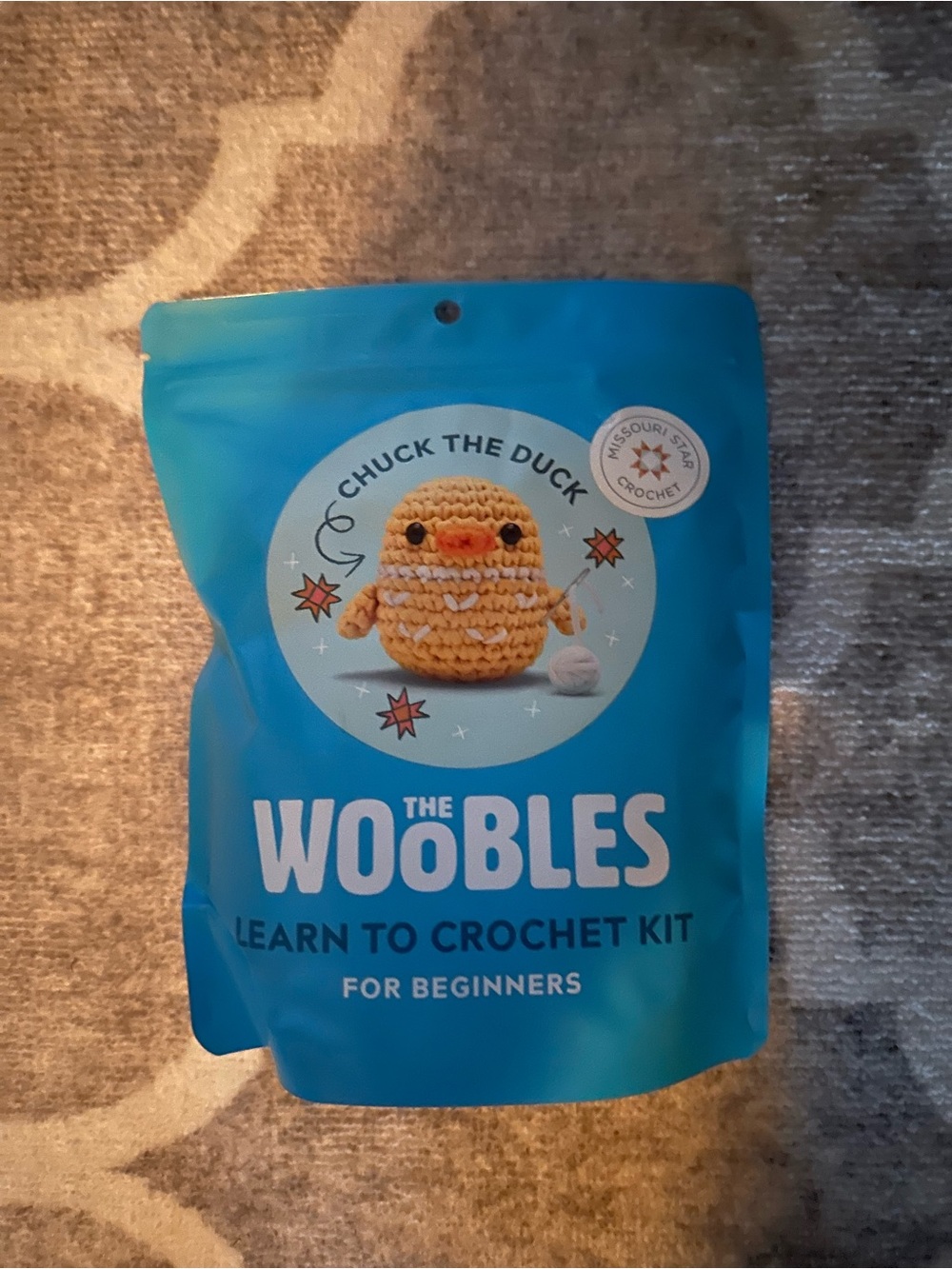 The Woobles Learn to Crochet Kit - Chuck the Duck